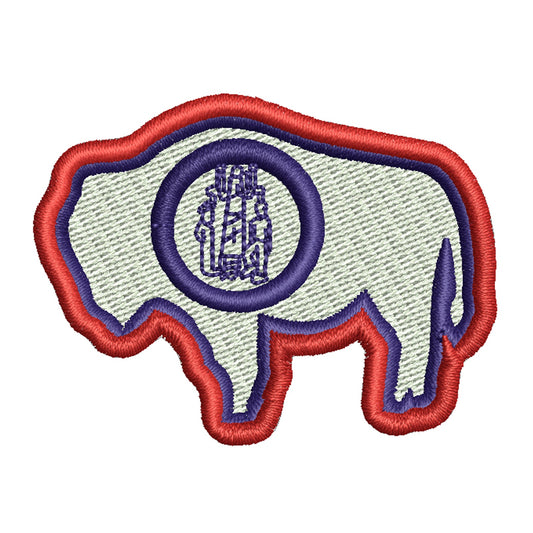 Wyoming State Flag Logo