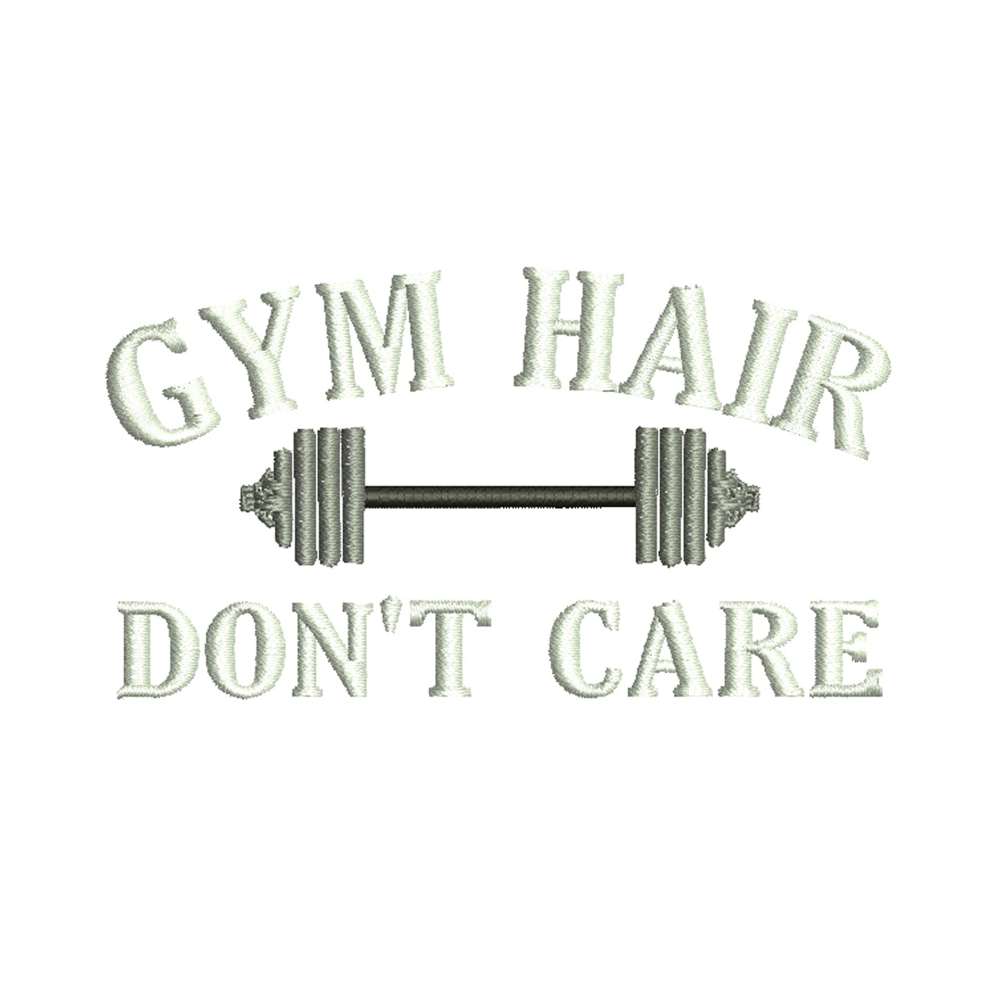 Gym Hair Don't Care Logo