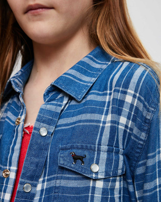 Kids Swift Plaid Longsleeve Shirt