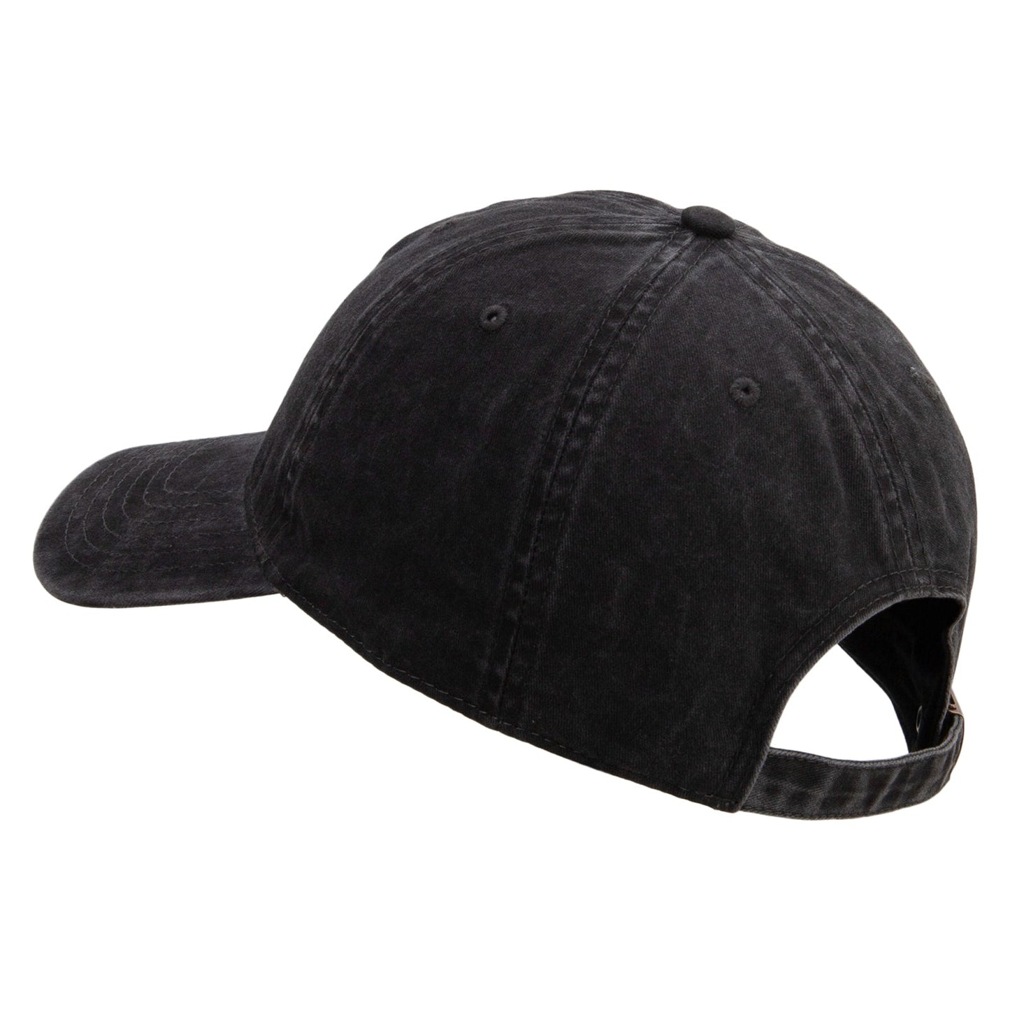 101st Airborne Retired Embroidered Washed Solid Pigment Dyed Cotton Twill Brass Buckle Cap