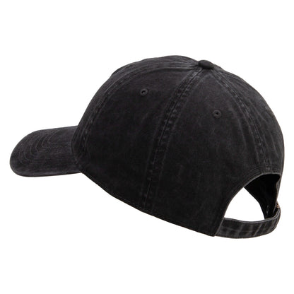 101st Airborne Retired Embroidered Washed Solid Pigment Dyed Cotton Twill Brass Buckle Cap