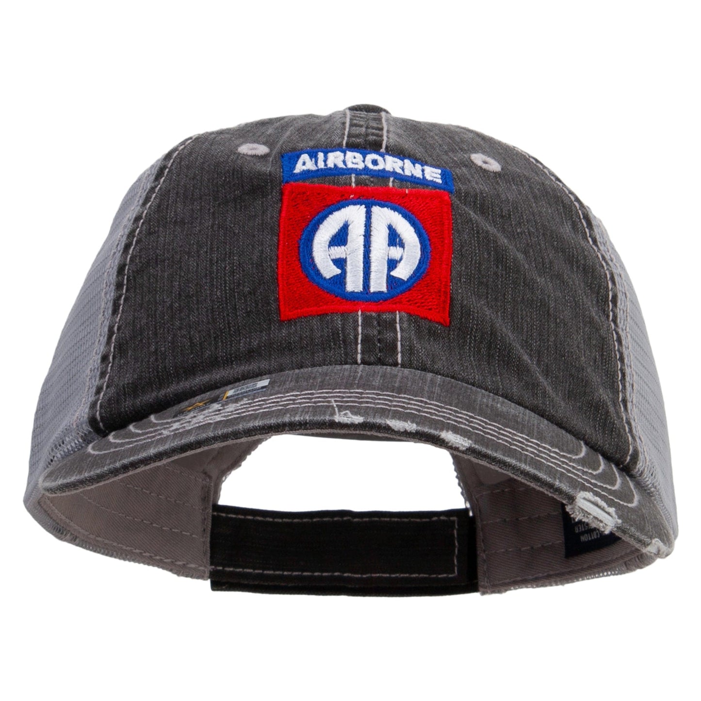 82nd Airborne Military Embroidered Low Profile Special Cotton Mesh Cap