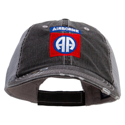 82nd Airborne Military Embroidered Low Profile Special Cotton Mesh Cap