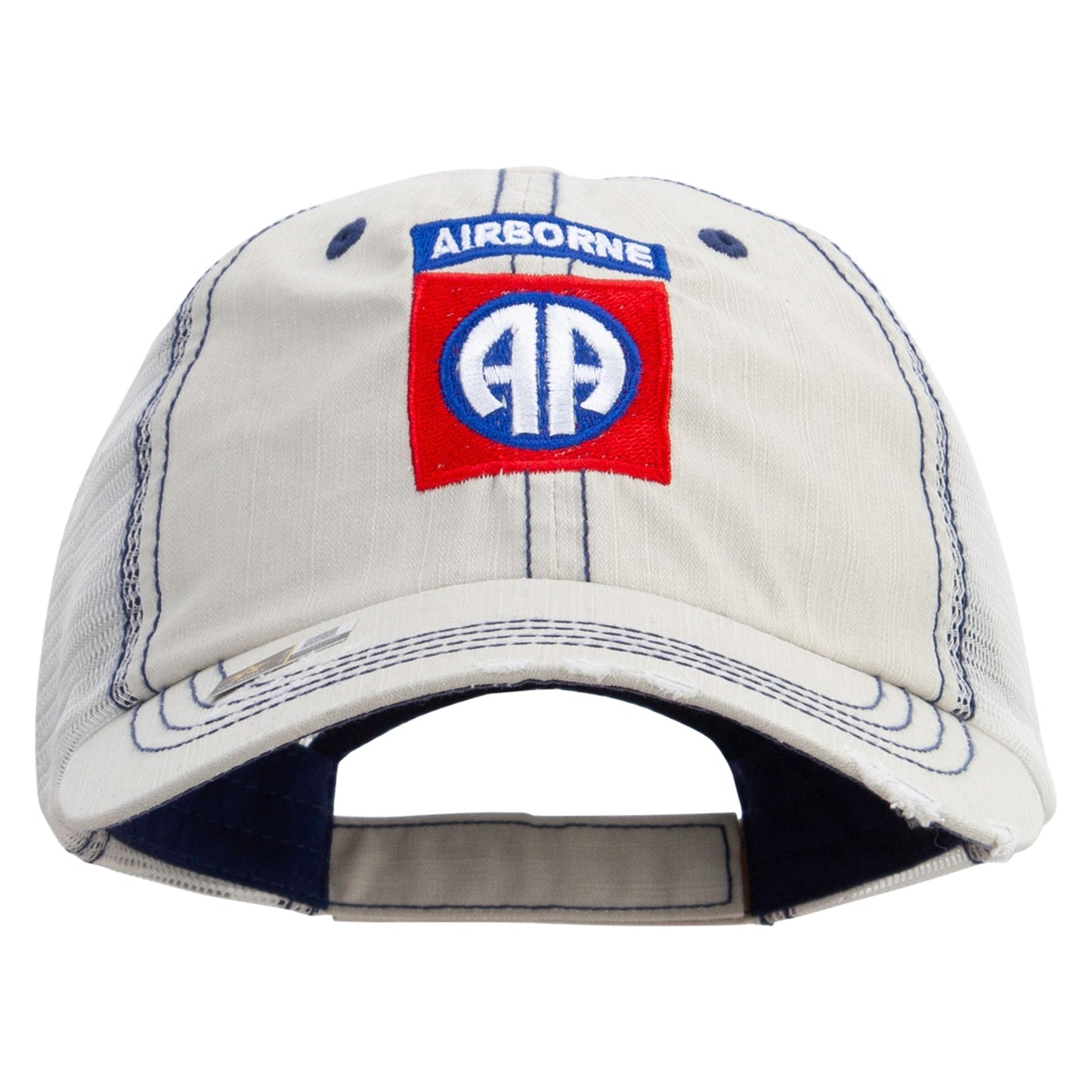 82nd Airborne Military Embroidered Low Profile Special Cotton Mesh Cap