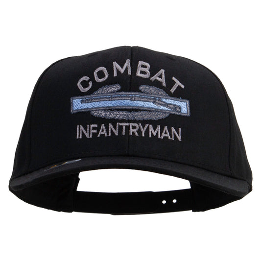 Combat Infantryman Embroidered Solid Cotton Twill Pro Style Cap