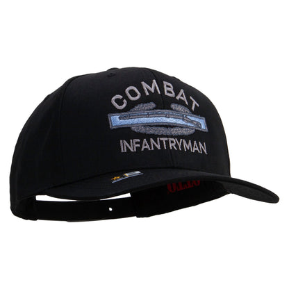 Combat Infantryman Embroidered Solid Cotton Twill Pro Style Cap