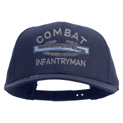 Combat Infantryman Embroidered Solid Cotton Twill Pro Style Cap