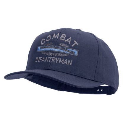 Combat Infantryman Embroidered Solid Cotton Twill Pro Style Cap