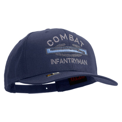 Combat Infantryman Embroidered Solid Cotton Twill Pro Style Cap