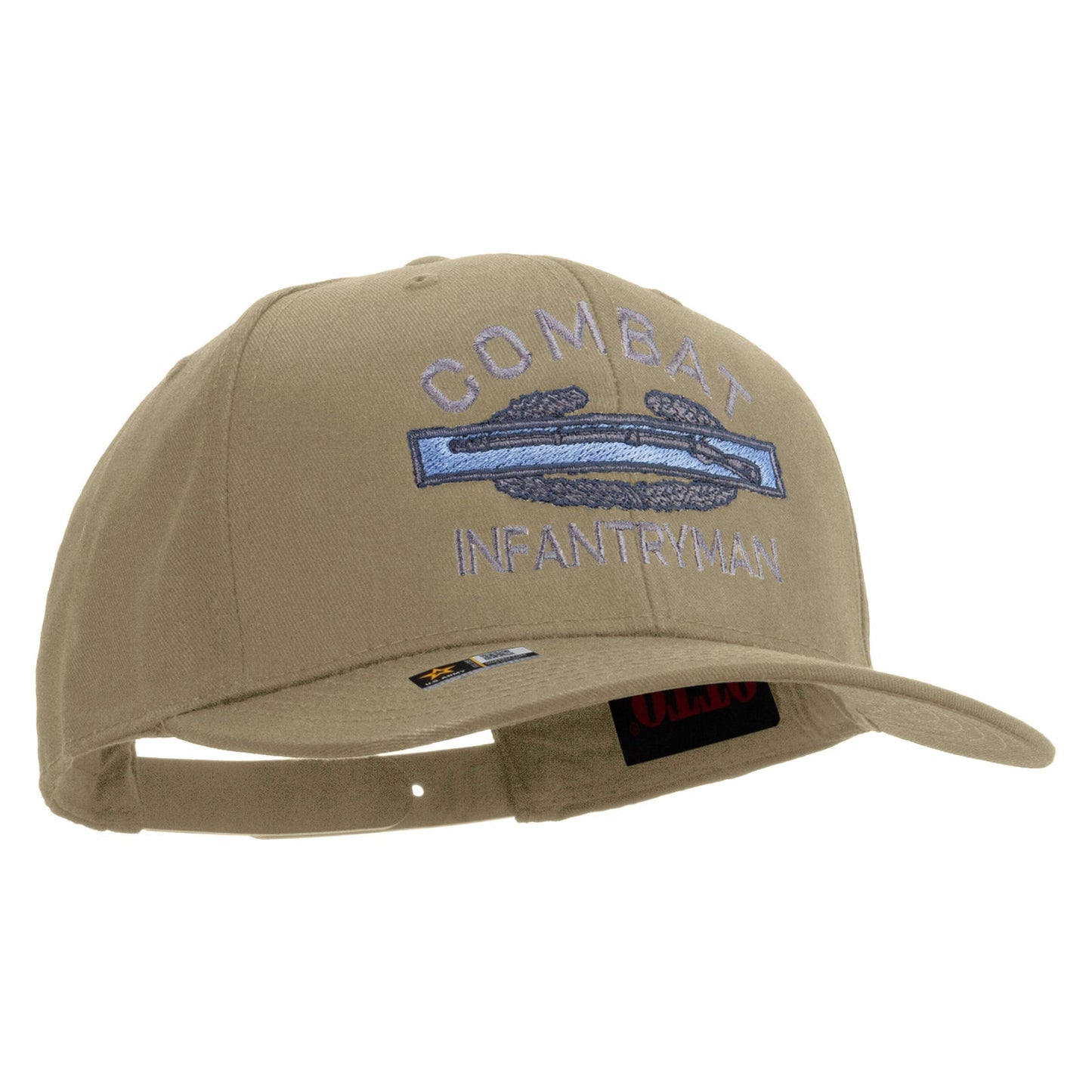 Combat Infantryman Embroidered Solid Cotton Twill Pro Style Cap