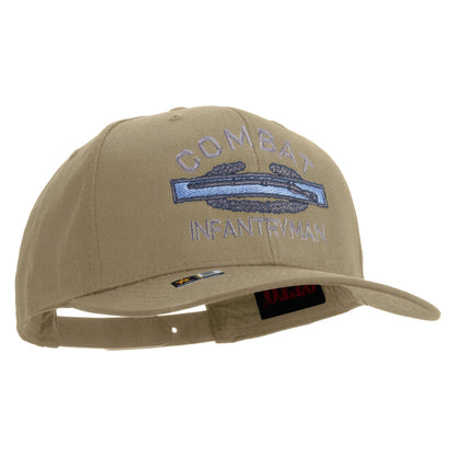 Combat Infantryman Embroidered Solid Cotton Twill Pro Style Cap