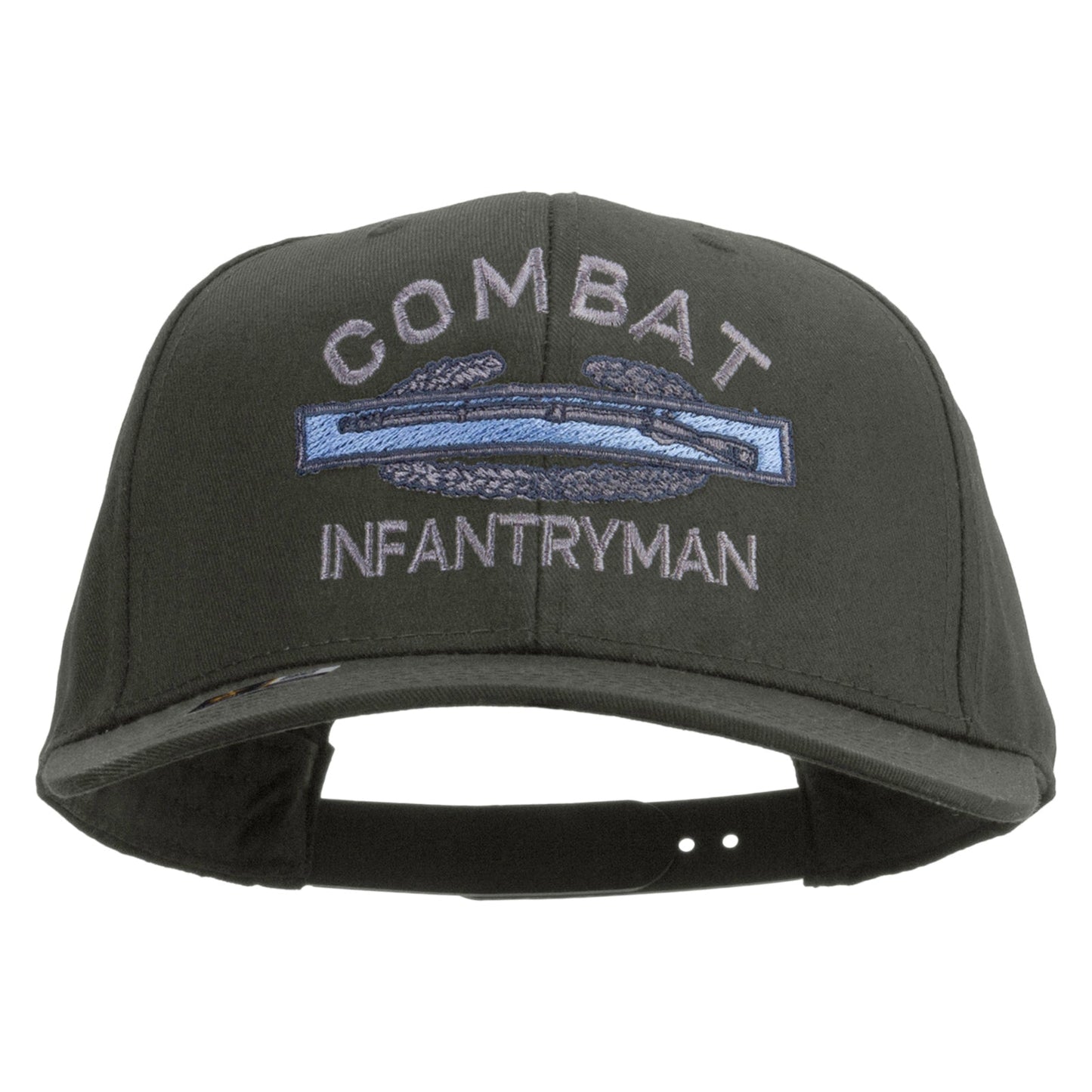 Combat Infantryman Embroidered Solid Cotton Twill Pro Style Cap