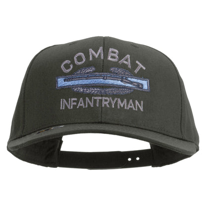 Combat Infantryman Embroidered Solid Cotton Twill Pro Style Cap