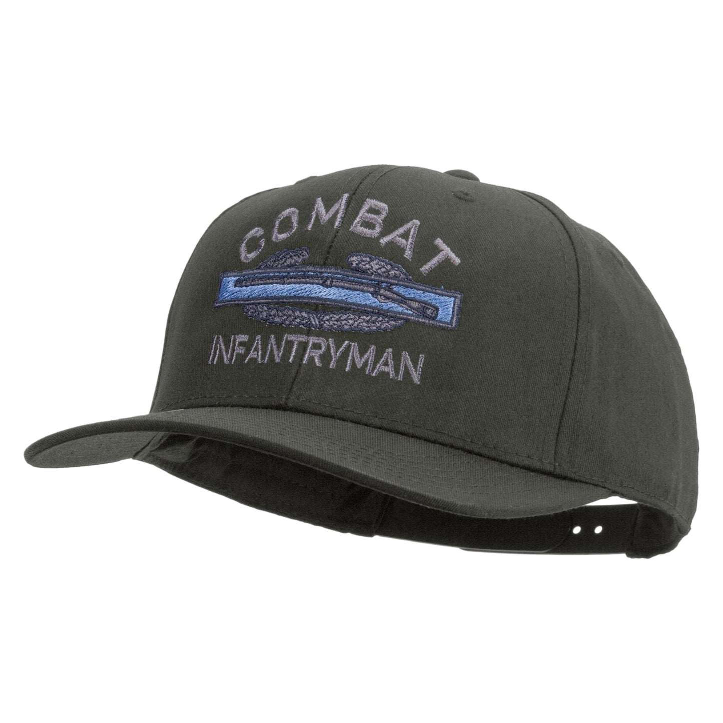 Combat Infantryman Embroidered Solid Cotton Twill Pro Style Cap