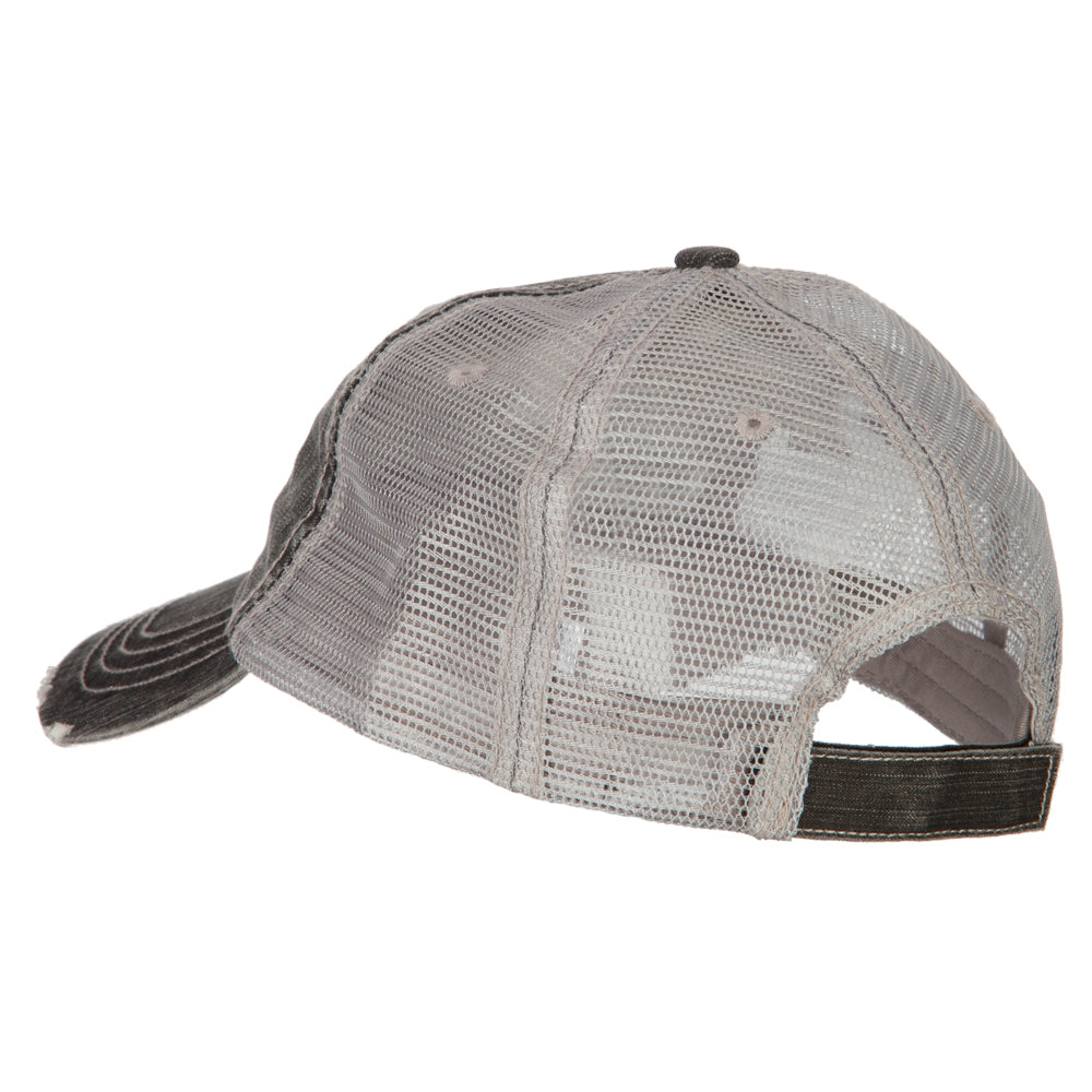 Camera Design Photographer Embroidered Low Profile Mesh Cap
