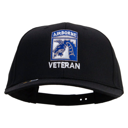 18th Airborne Corps Veteran Embroidered Solid Cotton Twill Pro Style Cap