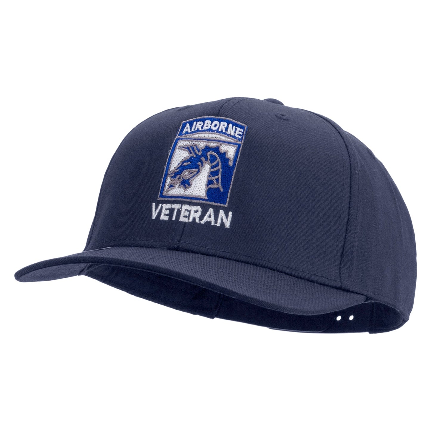 18th Airborne Corps Veteran Embroidered Solid Cotton Twill Pro Style Cap
