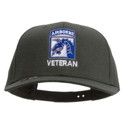 18th Airborne Corps Veteran Embroidered Solid Cotton Twill Pro Style Cap