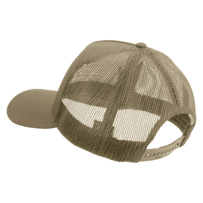 U.S. Army Retired Flag Embroidered Twill 5 panel Mesh Back Cap