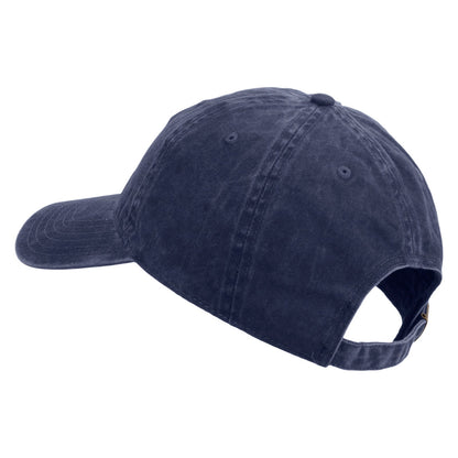 101st Airborne Veteran Embroidered Washed Solid Pigment Dyed Cotton Twill Brass Buckle Cap